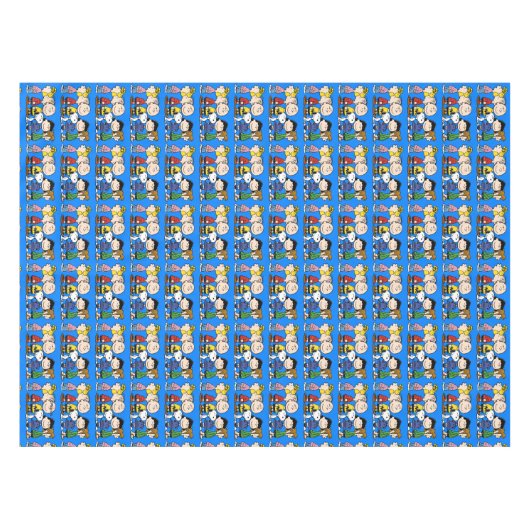 pinda's | De pinda's gang samen Tafelkleed (Voorkant (Horizontaal))