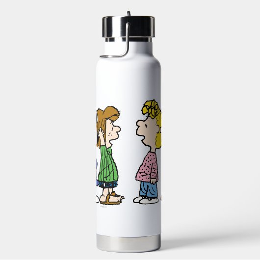 pinda's | De pinda's gang samen Waterfles (Rechts)