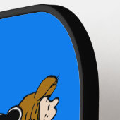 pinda's | De pinda's | Jouw namen toevoegen Pickleball Paddle (Links Detail)