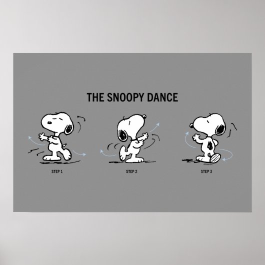 Pinda's | De Snoopy Dans Poster (Voorkant)