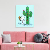 pinda's | Diabetes van Spike Canvas Afdruk (Insitu (Woonkamer))