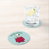 pinda's | "Dit is het seizoen! Ronde Kartonnen Onderzetter (Insitu)