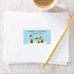 pinda's | Een cadeau voor jou Etiket<br><div class="desc">Charles Schulz's Peanuts Christmas-design leggen de essentie van kinderonschuld en de hartverwarmende sfeer van het vakantieseizoen vast.</div>