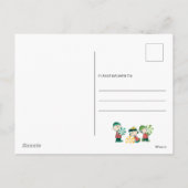 pinda's | Een cadeau voor jou Feestdagenkaart (Achterkant)