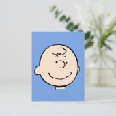 pinda's | Een Charlie Brown Smile Briefkaart (Staand voorkant)