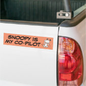 pinda's | Een Snoopy Happy Dance Bumpersticker (Op Truck)