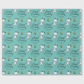 pinda's | Een Snoopy Happy Dance Cadeaupapier (Vlak)