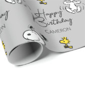 pinda's | Een Snoopy Happy Dance Cadeaupapier (Rol Hoek)