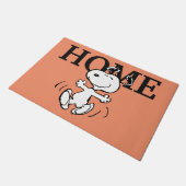 pinda's | Een Snoopy Happy Dance Deurmat (Schuin)