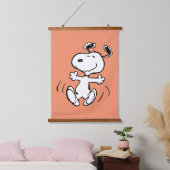 pinda's | Een Snoopy Happy Dance Hangend Wandkleed (Slaapkamer)
