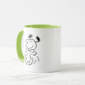 pinda's | Een Snoopy Happy Dance Mok (Voorkant links)