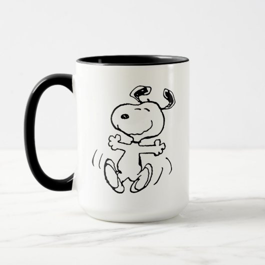 pinda's | Een Snoopy Happy Dance Mok (Links)