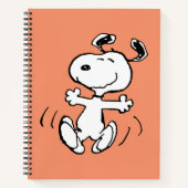 pinda's | Een Snoopy Happy Dance Notitieboek (Voorkant)