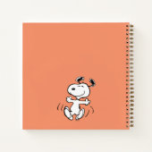 pinda's | Een Snoopy Happy Dance Notitieboek (Achterkant)