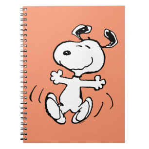 pinda's   Een Snoopy Happy Dance Notitieboek