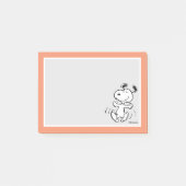 pinda's | Een Snoopy Happy Dance Post-it® Notes (Voorkant)