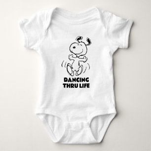 pinda's Een Snoopy Happy Dance Romper