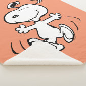 pinda's | Een Snoopy Happy Dance Sherpa Deken (3/4)