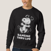pinda's | Een Snoopy Happy Dance Trui (Voorkant)