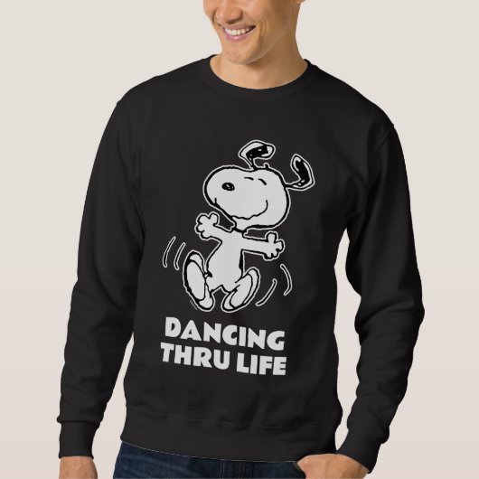 pinda's | Een Snoopy Happy Dance Trui (Voorkant)