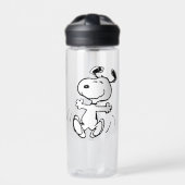 pinda's | Een Snoopy Happy Dance Waterfles (Voorkant)