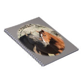 Pinda's en Surma, hengsten in zand wasbekken Notitieboek (Rechterzijde)