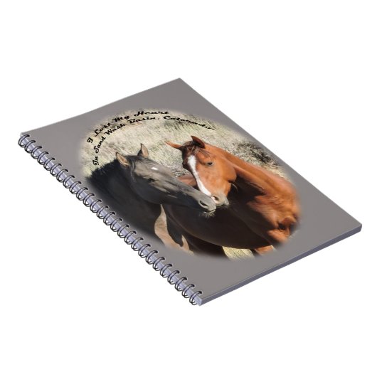 Pinda's en Surma, hengsten in zand wasbekken Notitieboek (Rechterzijde)