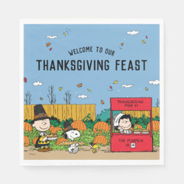 pinda's | Feest Charlie Brown Thanksgiving Servet