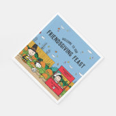 pinda's | Feest Charlie Brown Thanksgiving Servet (Hoek)