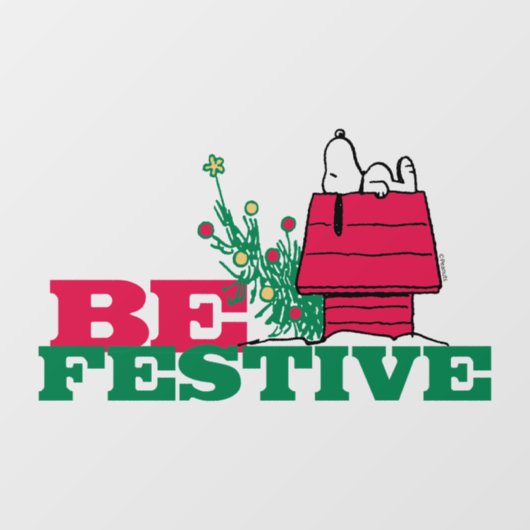 pinda's | Festive Window Cling Raamsticker (Vel)