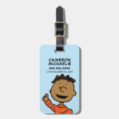 pinda's | Franklin Bagagelabel (Voorkant verticaal)