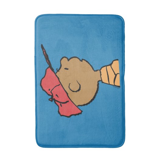 pinda's | Franklin Baseball Pet Badmat (Voorkant Verticaal)