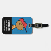 pinda's | Franklin Baseball Pet Bagagelabel (Voorkant horizontaal)