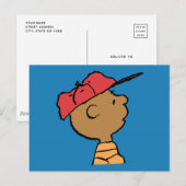 pinda's | Franklin Baseball Pet Briefkaart (Voorkant / Achterkant)