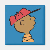 pinda's | Franklin Baseball Pet Magneet (Voorkant)