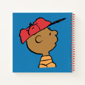 pinda's | Franklin Baseball Pet Notitieboek (Achterkant)