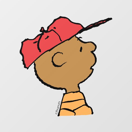 pinda's | Franklin Baseball Pet Raamsticker (Vel)