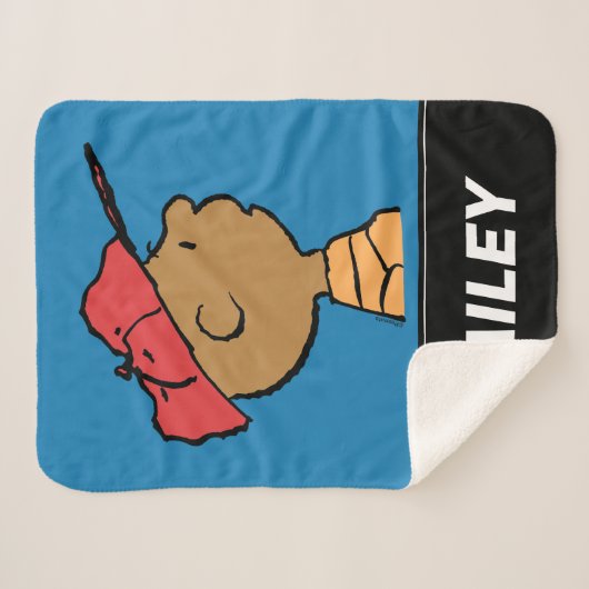 pinda's | Franklin Baseball Pet Sherpa Deken (Voorkant (horizontaal))