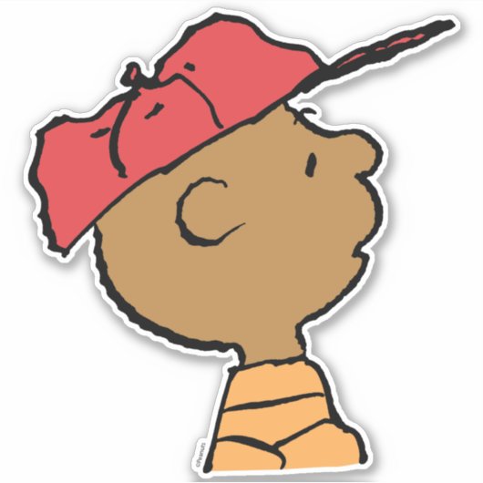 pinda's | Franklin Baseball Pet Sticker (Voorkant)