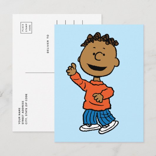 pinda's | Franklin Briefkaart (Voorkant / Achterkant)