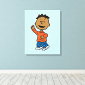 pinda's | Franklin Canvas Afdruk (Insitu (Houten vloer))