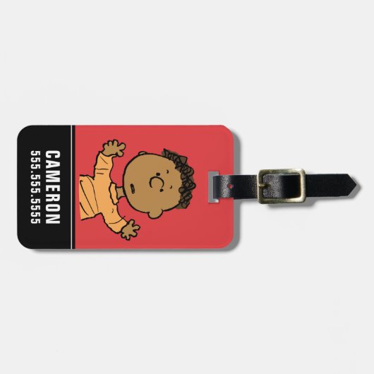 pinda's | Franklin Kijk Bagagelabel (Voorkant horizontaal)