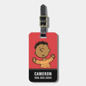 pinda's | Franklin Kijk Bagagelabel (Voorkant verticaal)