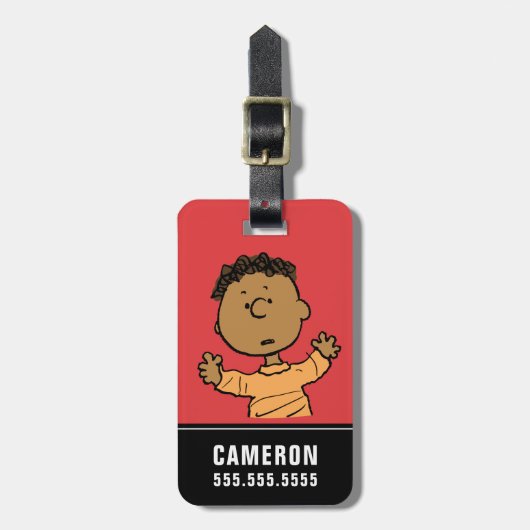 pinda's | Franklin Kijk Bagagelabel (Voorkant verticaal)