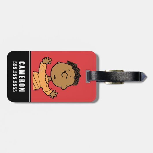 pinda's | Franklin Kijk Bagagelabel (Achterkant horizontaal)