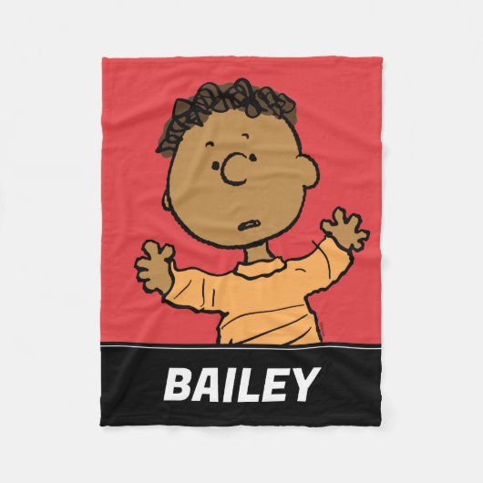 pinda's | Franklin Kijk Fleece Deken (Voorkant)