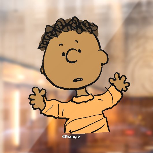 pinda's | Franklin Kijk Raamsticker (Vel 2)