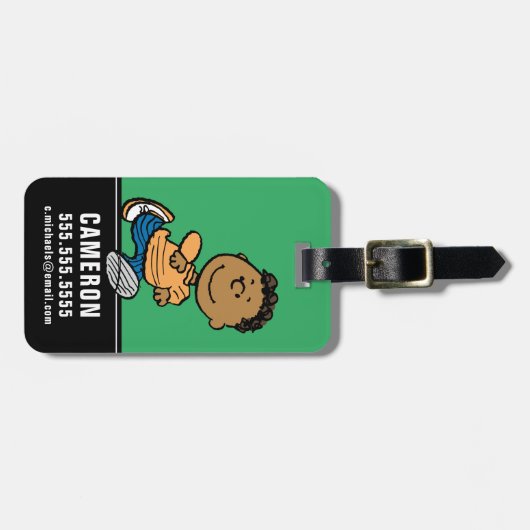 pinda's | Franklin Running Bagagelabel (Voorkant horizontaal)