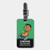 pinda's | Franklin Running Bagagelabel (Voorkant verticaal)