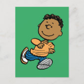 pinda's | Franklin Running Briefkaart (Voorkant)